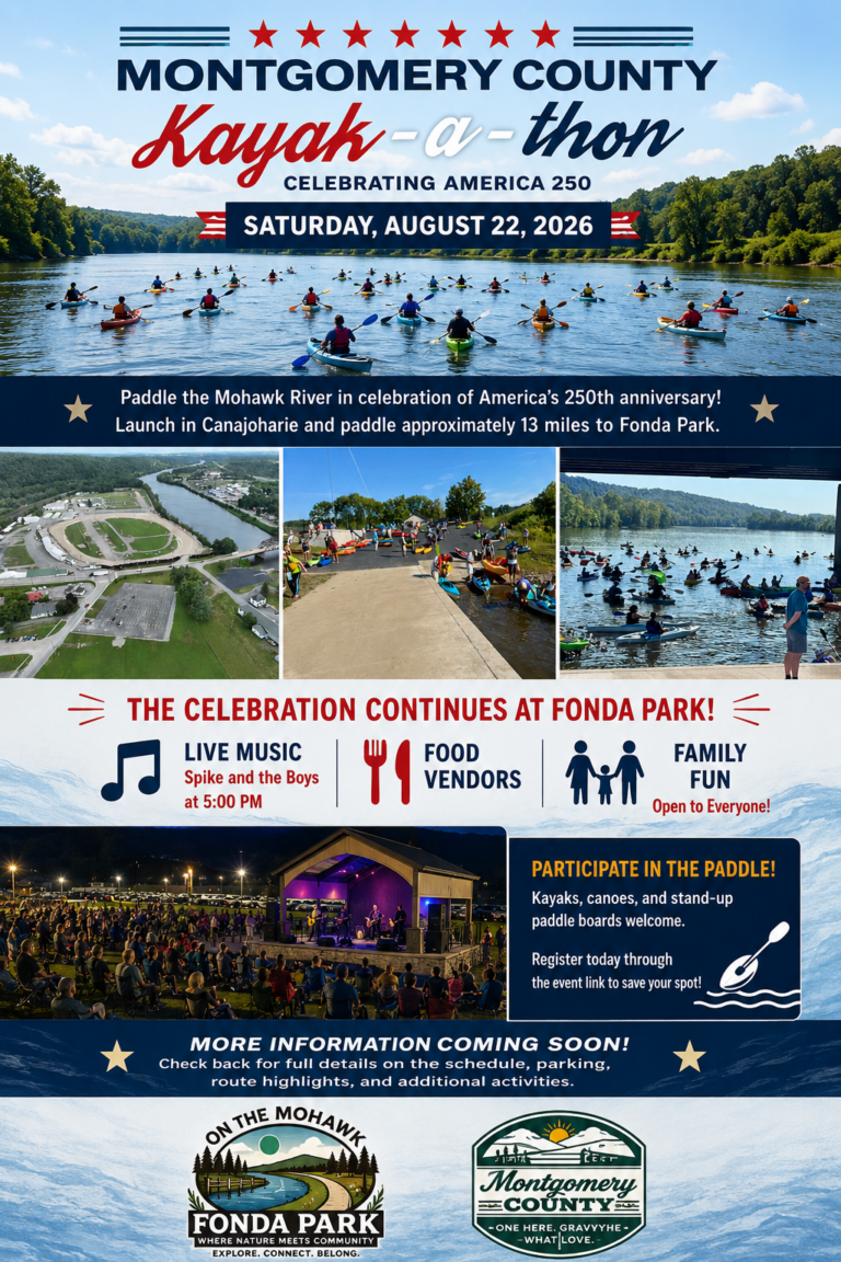 Montgomery County Kayak-a-Thon poster